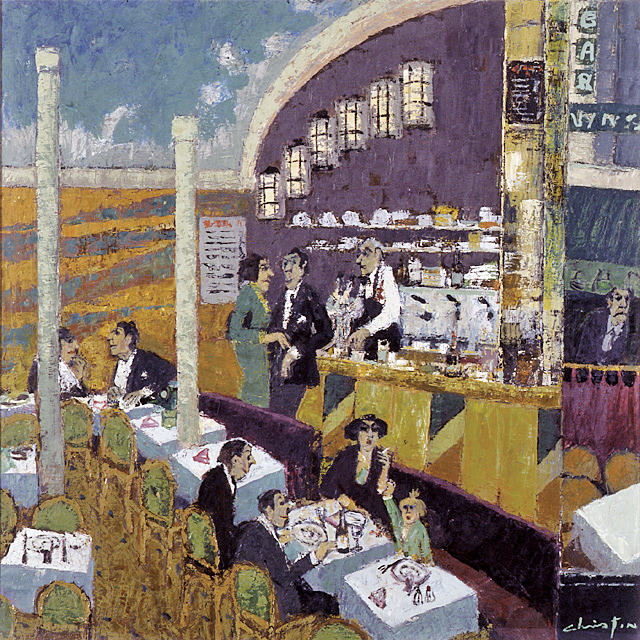 Cafe 風景の内側 人々の交歓